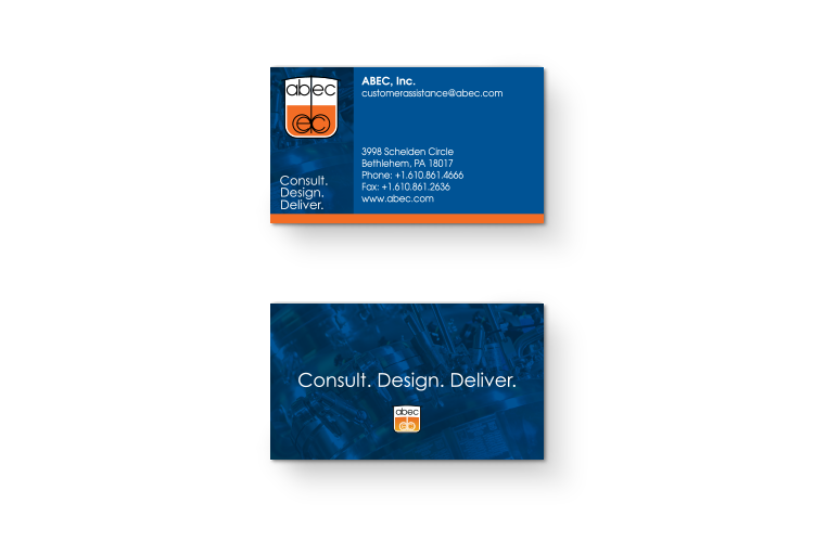 ABEC Inc Business Cards