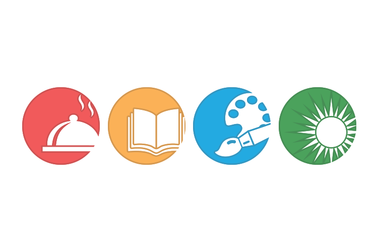 Cross Keys Village Iconography