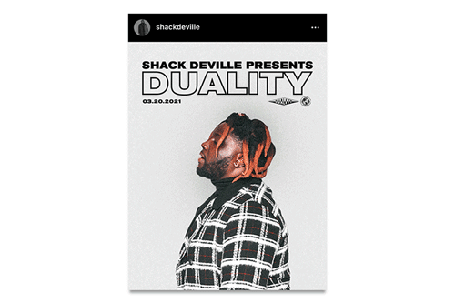 Shack Deville Instagram Post