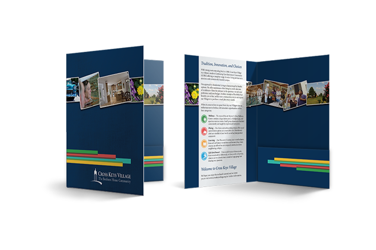 Cross Keys Village Folder